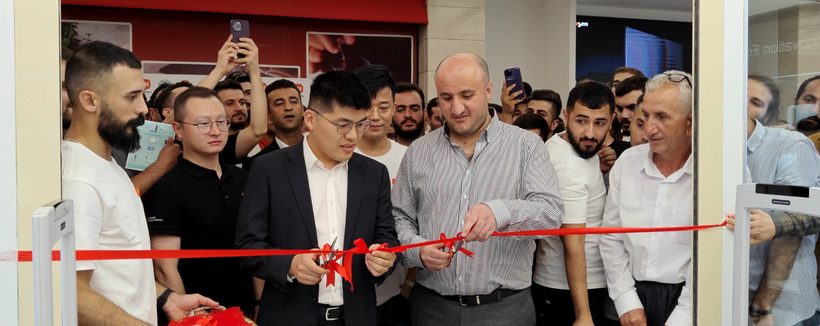 Opening day at the Xiaomi store in Grand Majidi Mall, Erbil